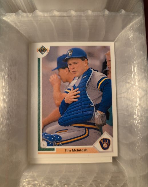 1991 Upper Deck #547 Tim McIntosh — front