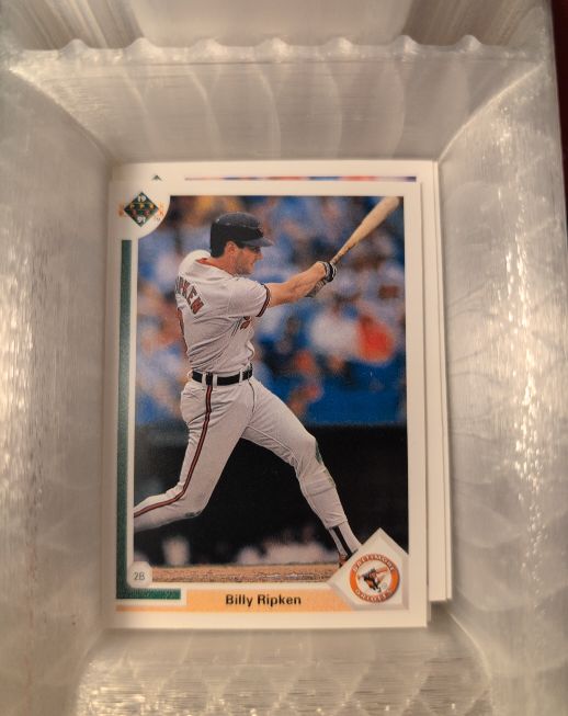 1991 Upper Deck #550 Billy Ripken — front