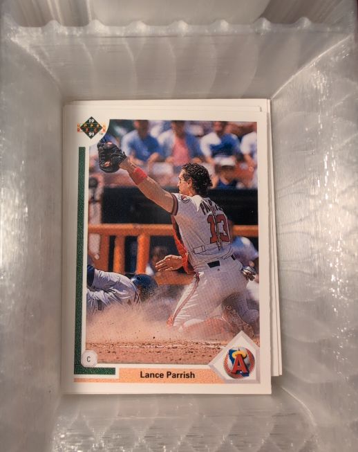 1991 Upper Deck #552 Lance Parrish — front