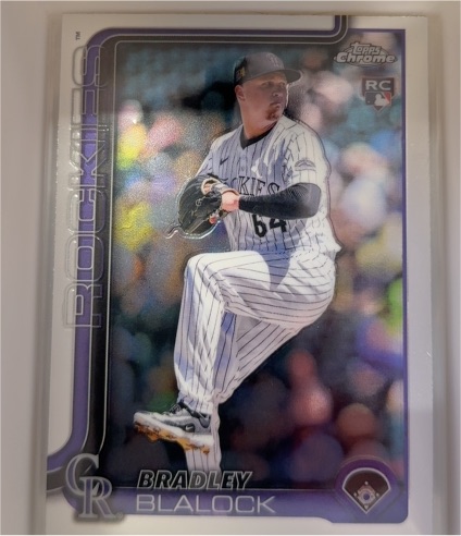 2025 Topps Chrome #289 Bradley Blalock — front