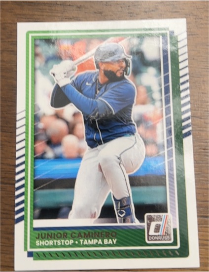 2025 Panini Donruss #40 Junior Caminero — front
