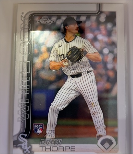 2025 Topps Chrome #320 Drew Thorpe — front