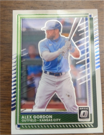 2025 Donruss Optic #16 Alex Gordon — front