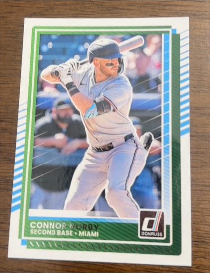 2025 Donruss #39 Connor Norby — front
