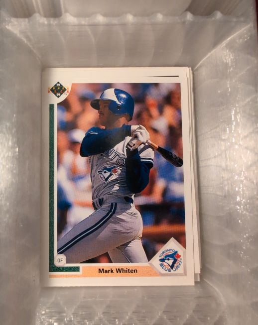 1991 Upper Deck #561 Mark Whiten — front