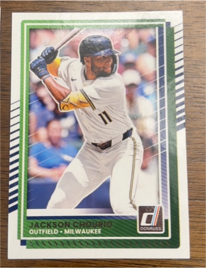 2025 Donruss #99 Jackson Chourio — front