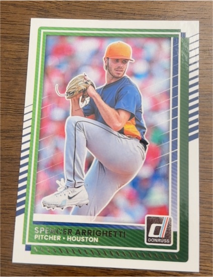 2025 Donruss #47 Spencer Arrighetti — front