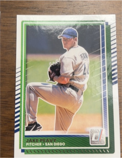 2025 Donruss #49 Jake Peavy — front