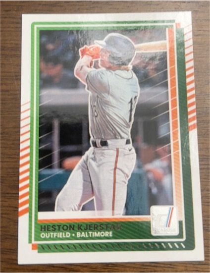 2025 Donruss #8 Heston Kjerstad — front