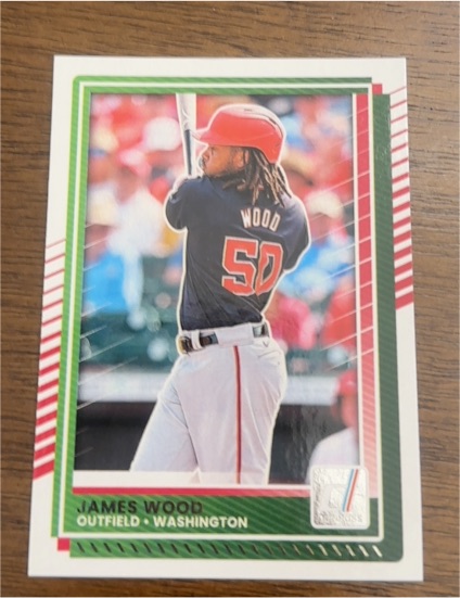 2025 Panini Donruss #41 James Wood — front