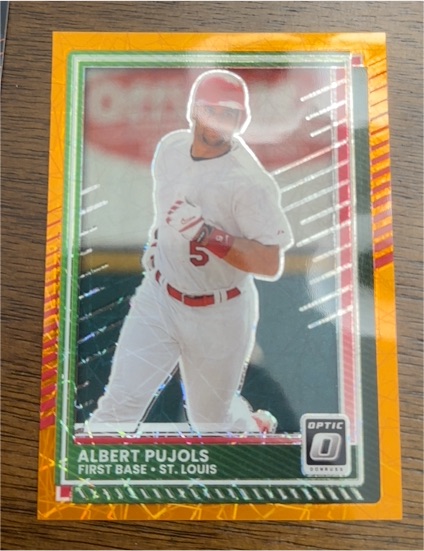 2025 Panini Donruss Optic #6 Albert Pujols — front