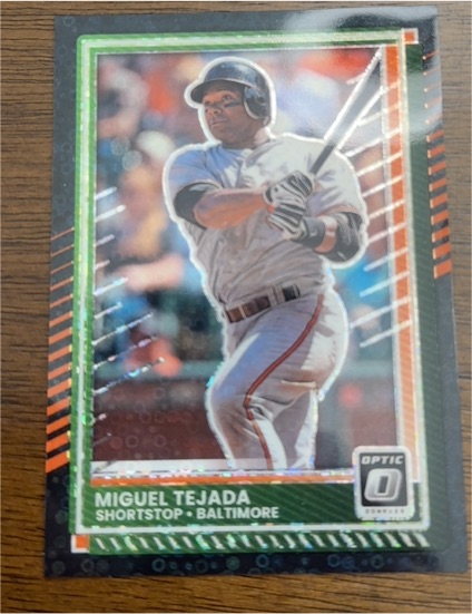 2025 Donruss Optic #79 Miguel Tejada — front