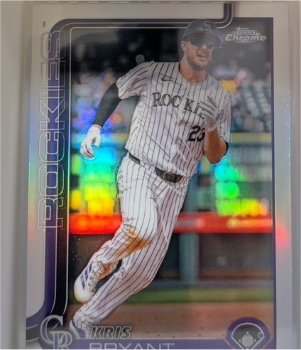 2025 Topps Chrome #248 Kris Bryant — front