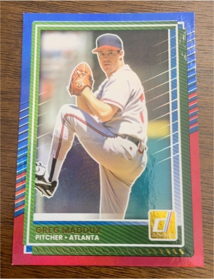2025 Donruss #9 Greg Maddux Atlanta Braves — front