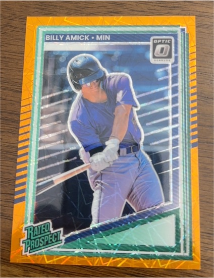 2025 Donruss Optic #156 Billy Amick — front