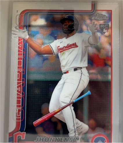 2025 Topps Chrome #291 Jhonkensy Noel — front