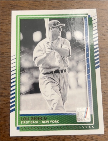 2025 Donruss #55 Lou Gehrig — front