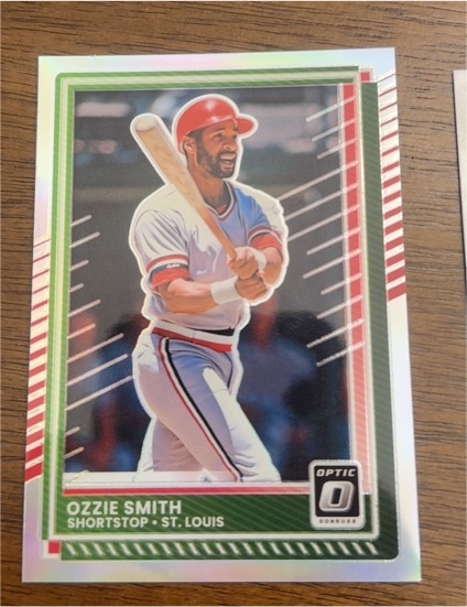 2025 Donruss Optic #3 Ozzie Smith — front