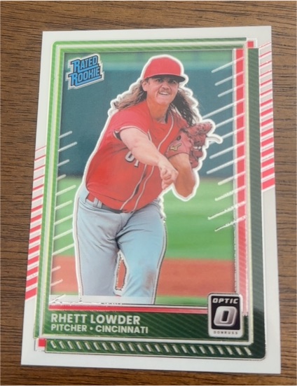 2025 Donruss Optic #74 Rhett Lowder — front
