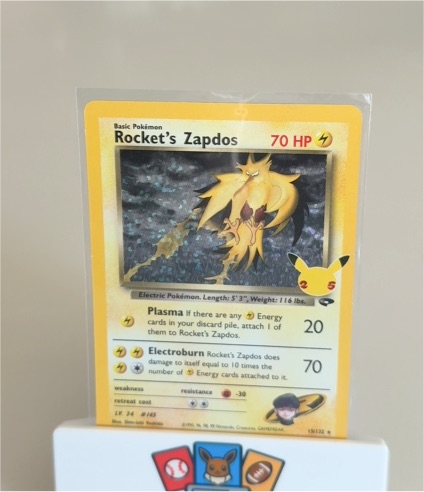 2021 Pokémon Celebrations #15 Rocket's Zapdos — front