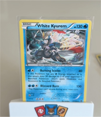 2016 Pokémon XY Fates Collide #21 White Kyurem — front