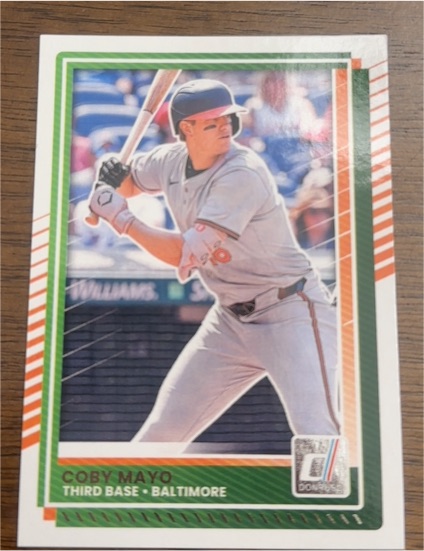 2025 Panini Donruss #5 Coby Mayo — front