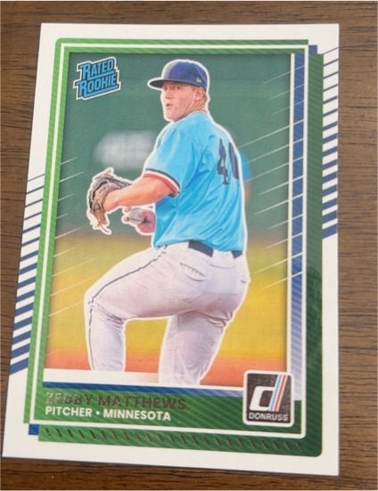 2025 Donruss #81 Zebby Matthews — front