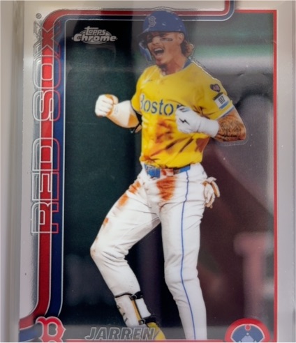2025 Topps Chrome #79 Jarren Duran — front