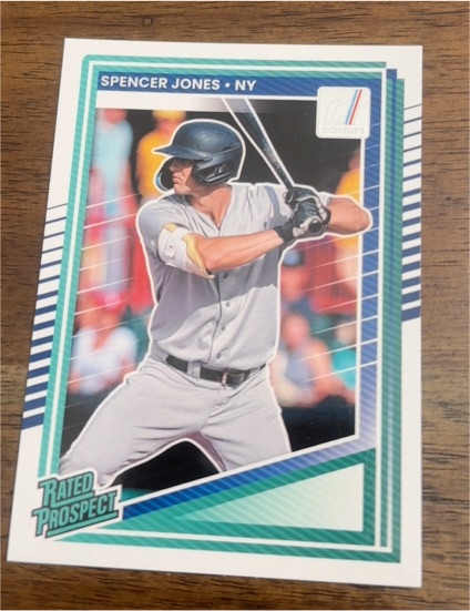 2025 Donruss #136 Spencer Jones — front