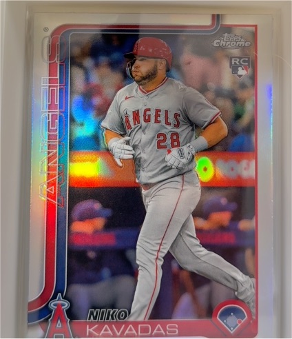 2025 Topps Chrome #20 Niko Kavadas — front