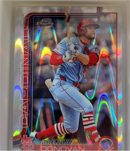 2025 Topps Chrome #233 Brendan Donovan — front