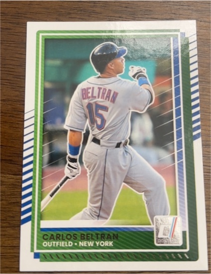2025 Donruss #4 Carlos Beltran — front