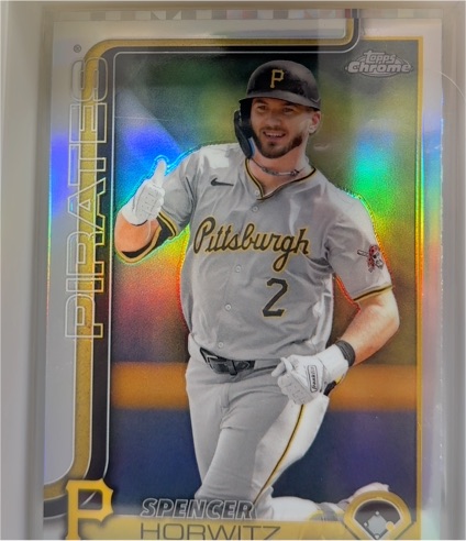2025 Topps Chrome #243 Spencer Horwitz — front