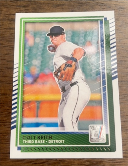 2025 Panini Donruss #80 Colt Keith — front