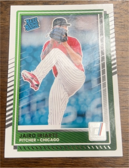 2025 Donruss #22 Jairo Iriarte Rated Rookie — front