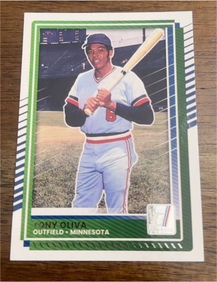 2025 Panini Donruss #23 Tony Oliva — front