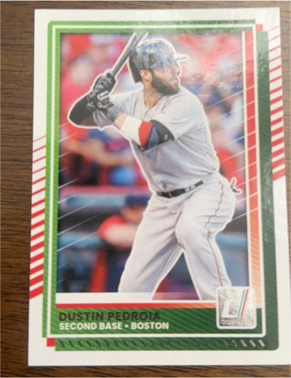 2025 Donruss #28 Dustin Pedroia — front