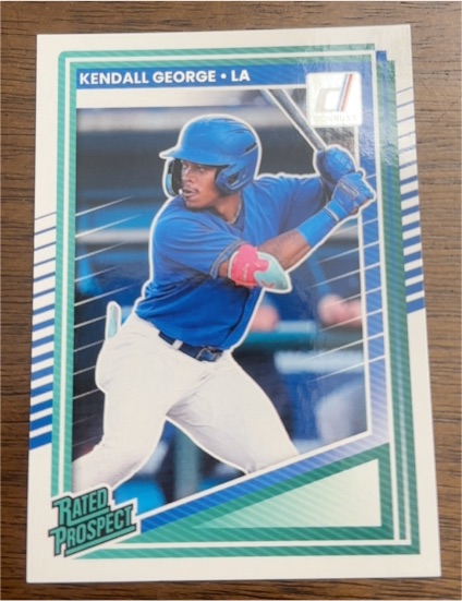 2025 Donruss #116 Kendall George — front
