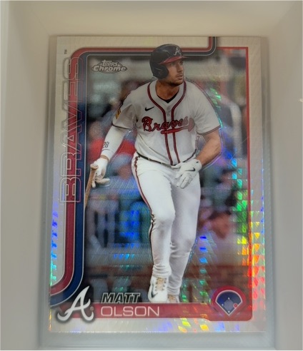 2025 Topps Chrome #193 Matt Olson — front