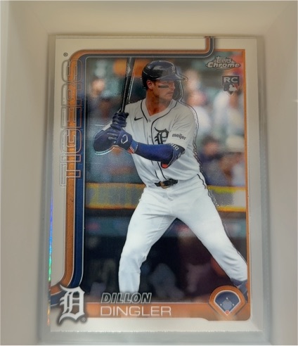 2025 Topps Chrome #274 Dillon Dingler — front