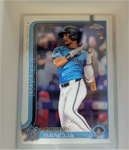 2025 Topps Chrome #76 Javier Sanoja — front
