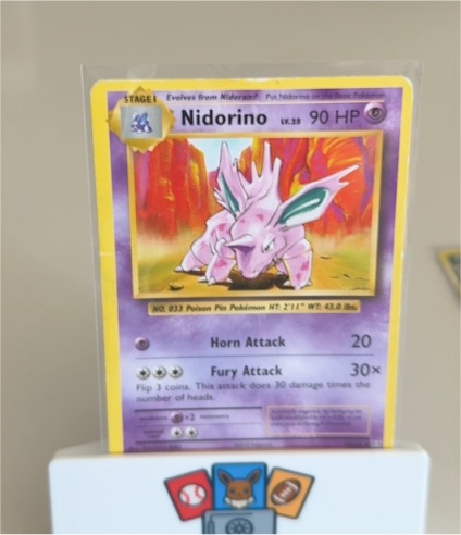 2016 Pokémon XY Evolutions #44 Nidorino — front