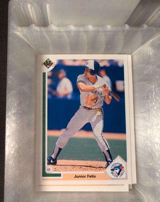 1991 Upper Deck #563 Junior Felix — front