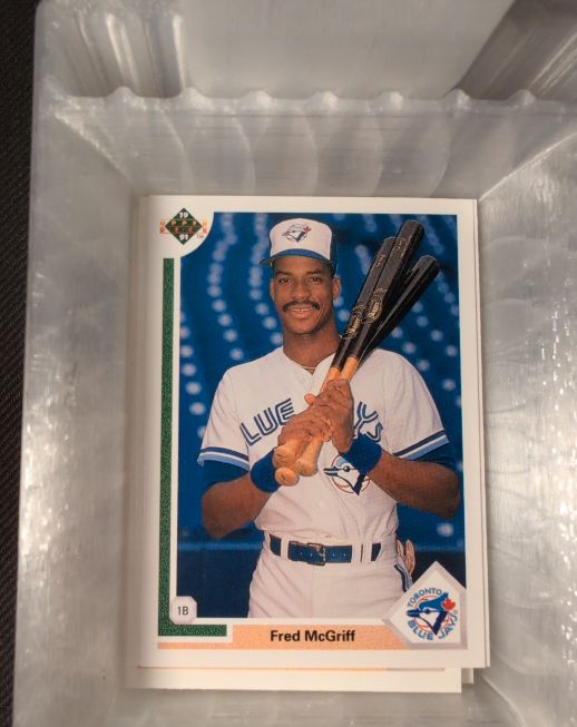 1991 Upper Deck #565 Fred McGriff — front