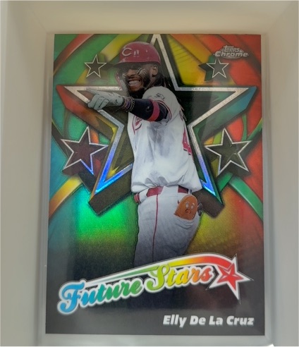 2025 Topps Chrome #FS-7 Elly De La Cruz Future Stars — front