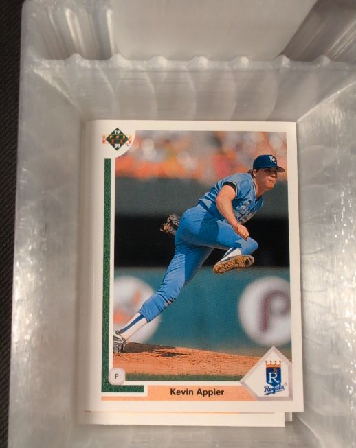 1991 Upper Deck #566 Kevin Appier — front