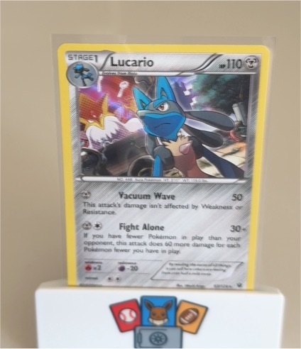 2016 Pokémon XY Fates Collide #63 Lucario — front