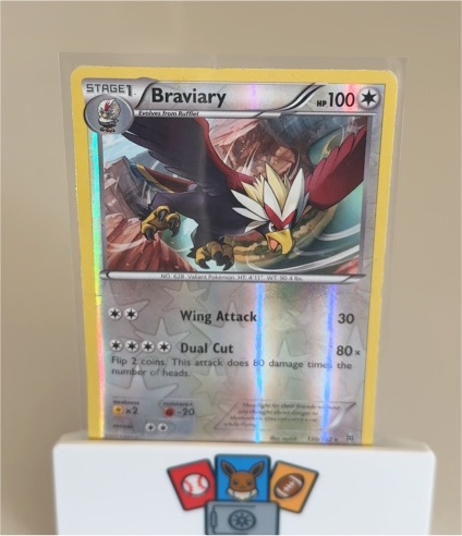 2013 Pokémon Black & White #18 Braviary — front