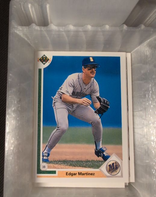 1991 Upper Deck #574 Edgar Martinez — front