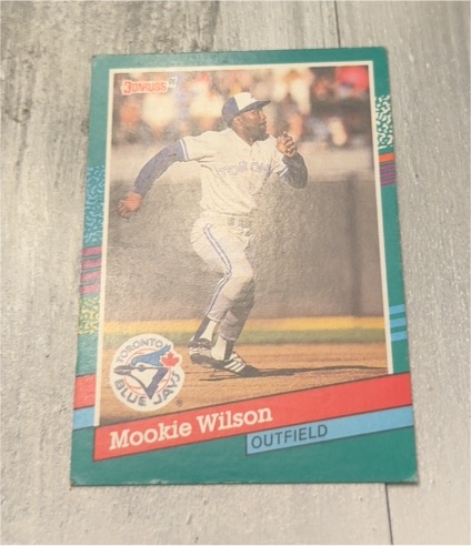 1991 Donruss #585 Mookie Wilson — front